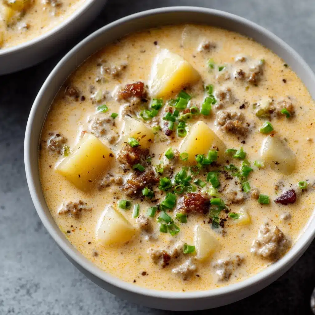 Creamy Sausage Potato Soup Recipe - Recipe Image