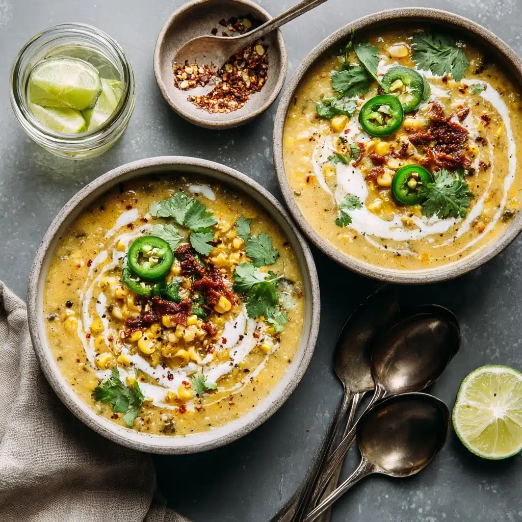Mexican Street Corn (Elote) Soup Recipe - Recipe Image