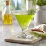 Dirty Pickle Martini with Dill Garnish Recipe