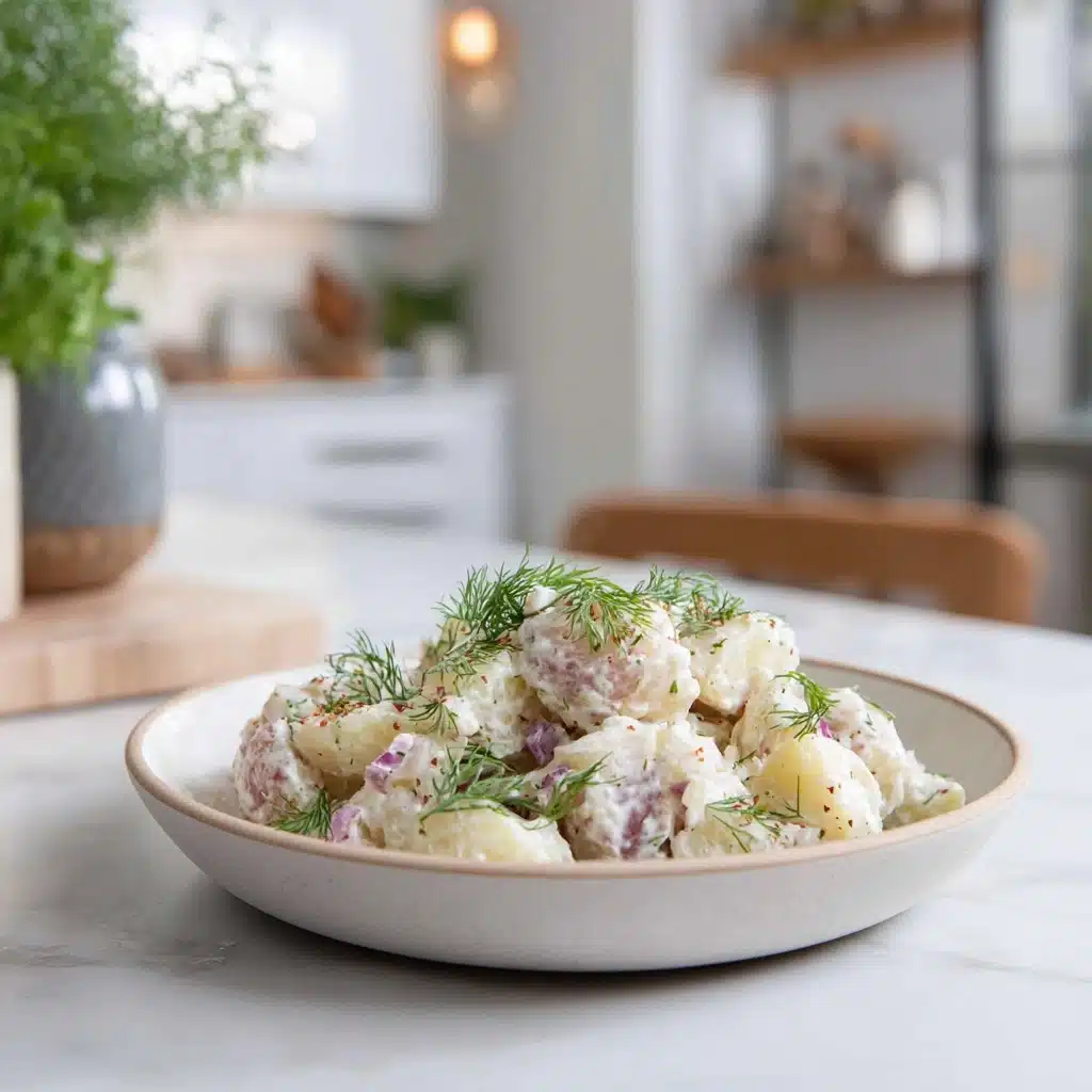 Classic Potato Salad with Extra Pickle Zing Recipe