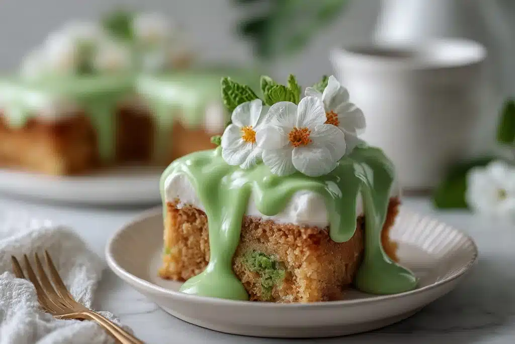 Pistachio Milk Cake Recipe