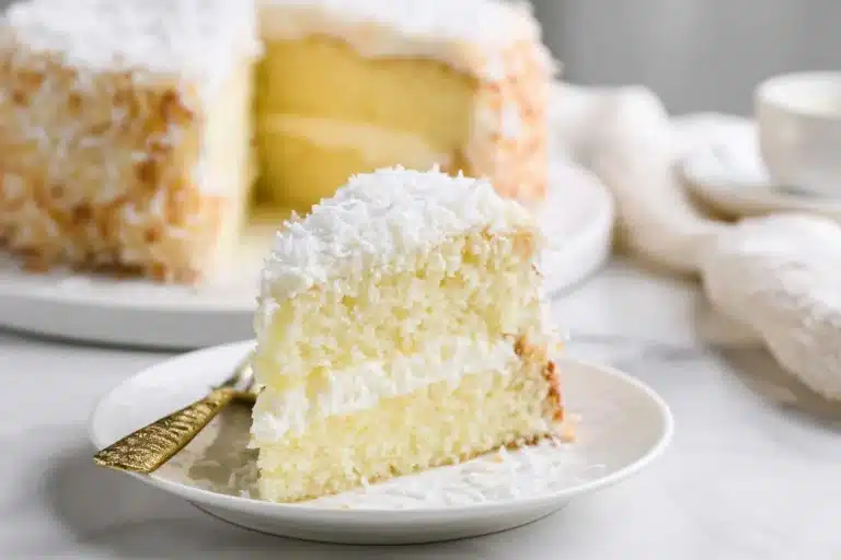Coconut Custard Cake Recipe