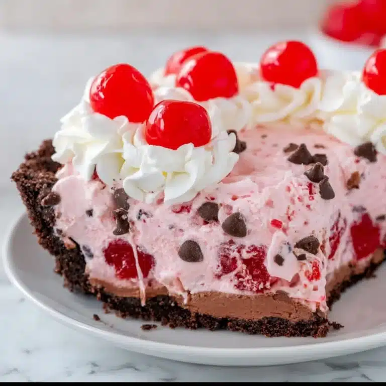 Chocolate Cherry Cream Pie Recipe