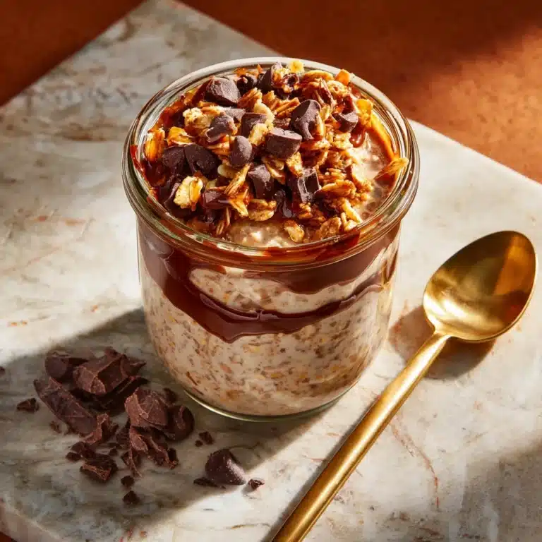 Brownie Batter Overnight Oats Recipe