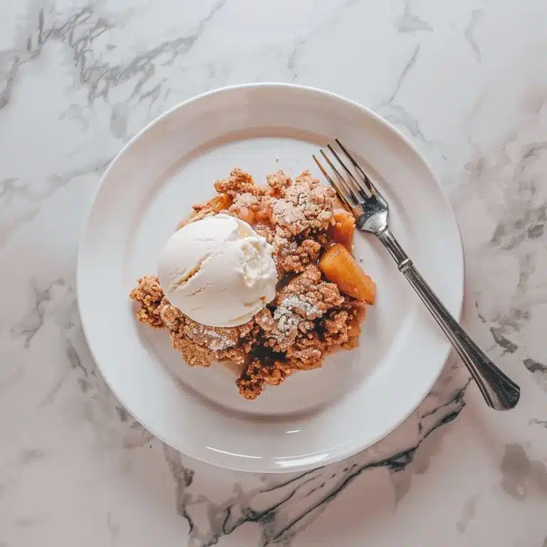 Homemade Apple Crisp Recipe