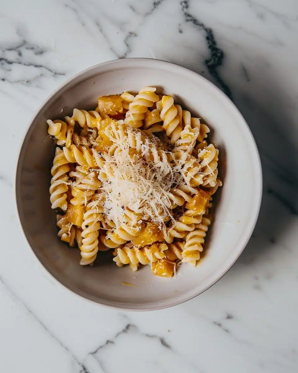 Butternut Squash Pasta with Creamy Sauce Recipe - Recipe Image