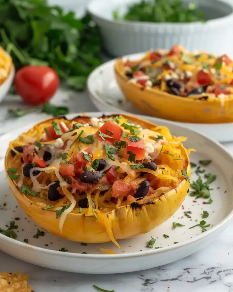 Spaghetti Squash Burrito Bowls for Two Recipe