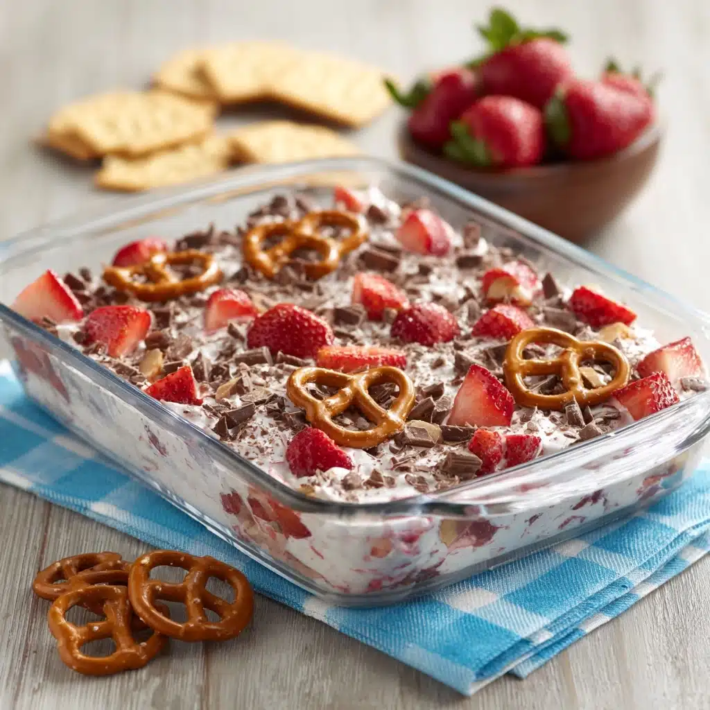Strawberry Pretzel Salad Recipe - Recipe Image