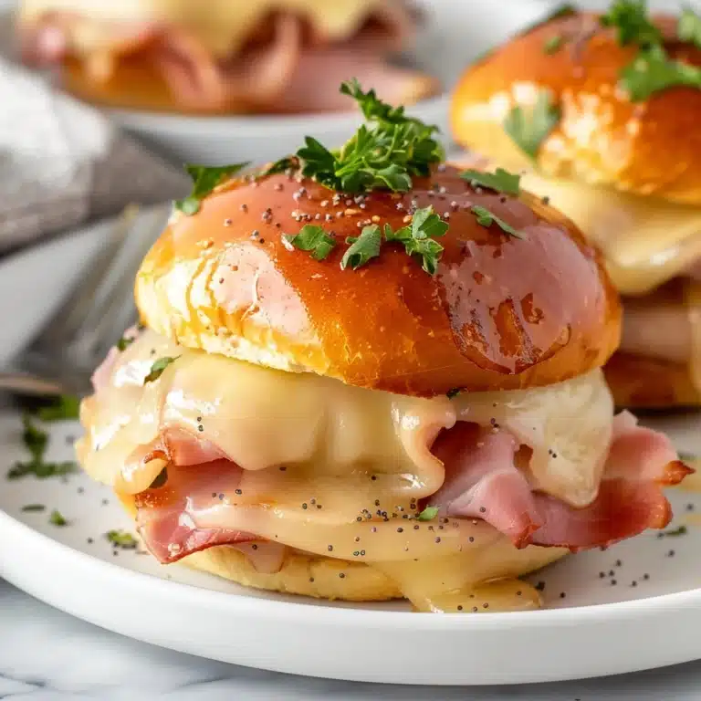 Baked Hawaiian Ham and Cheese Sliders Recipe