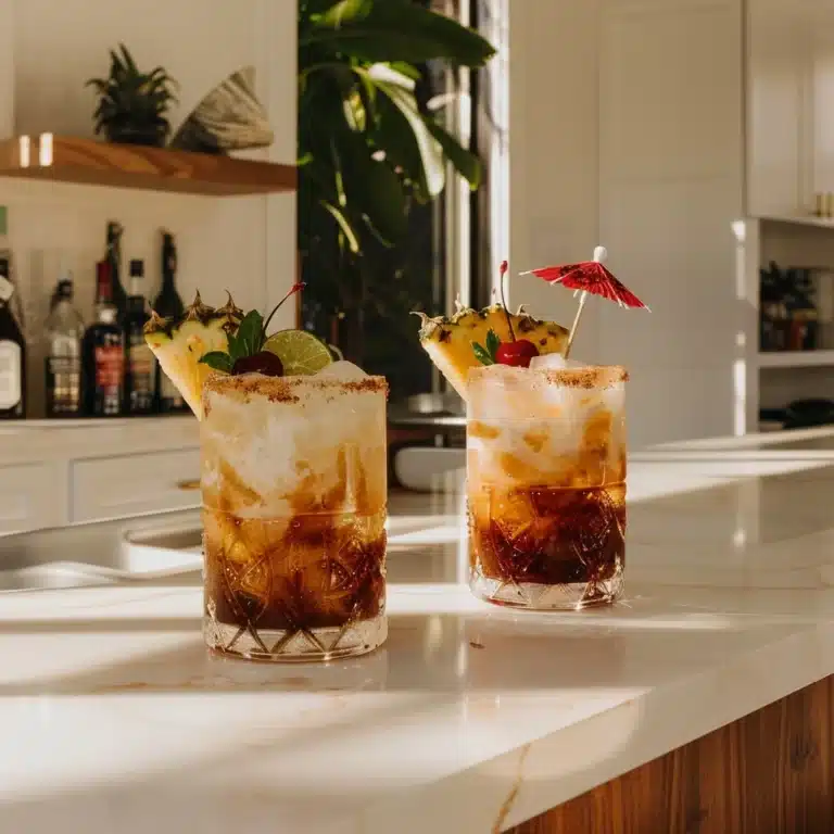 Hawaiian Wedding Mai Tai Cocktails Recipe