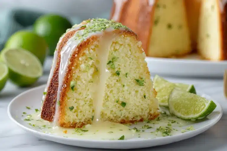 Mile High Key Lime Pound Cake Recipe