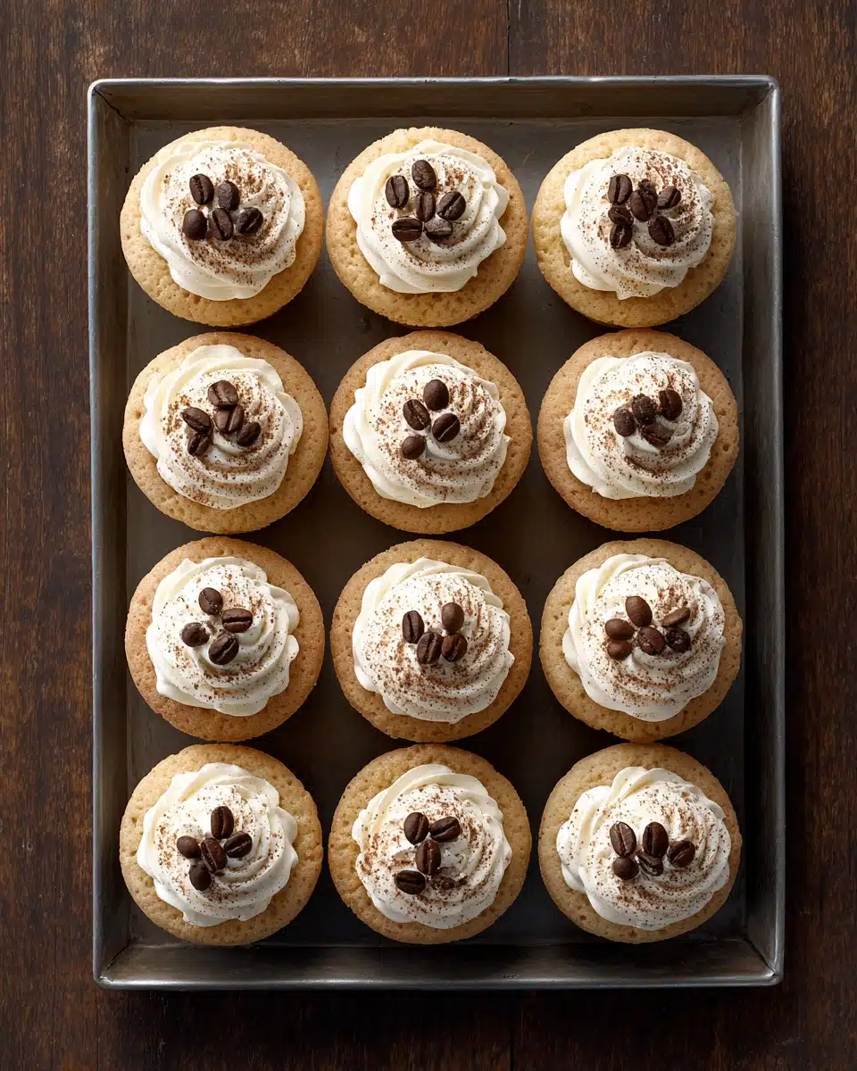 Vanilla Tiramisu Cupcakes Recipe - Recipe Image