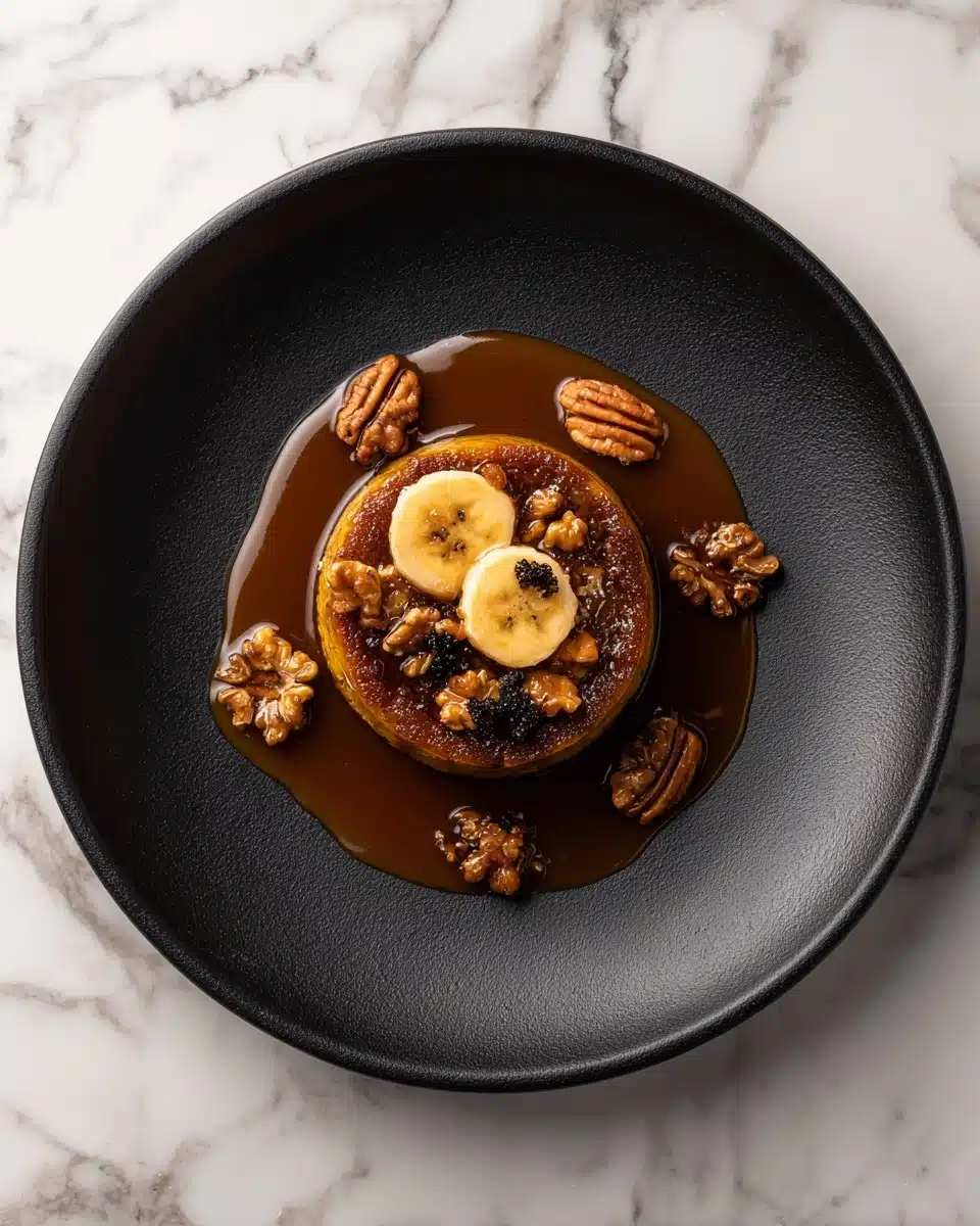 Upside-Down Bananas Foster Lava Cake Recipe