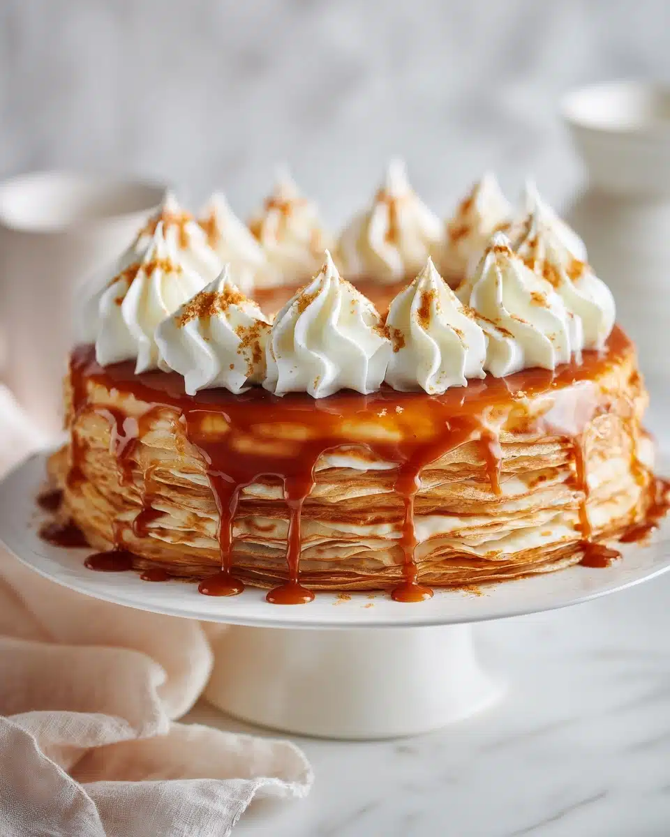 Dulce de Leche Crepe Cake Recipe - Recipe Image