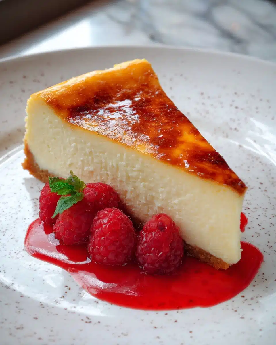Crème Brûlée Cheesecake Recipe - Recipe Image