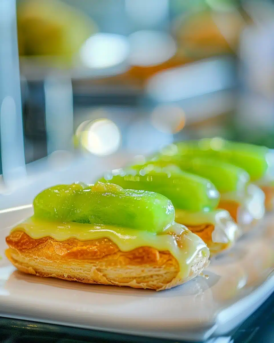 Dairy-Free Honeydew Melon Éclairs Recipe - Recipe Image