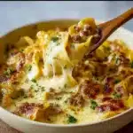 Decadent Creamy Alfredo Lasagna Soup Recipe
