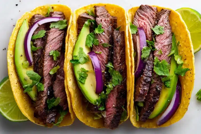 Carne Asada Tacos 🌮🔥🥑 Recipe