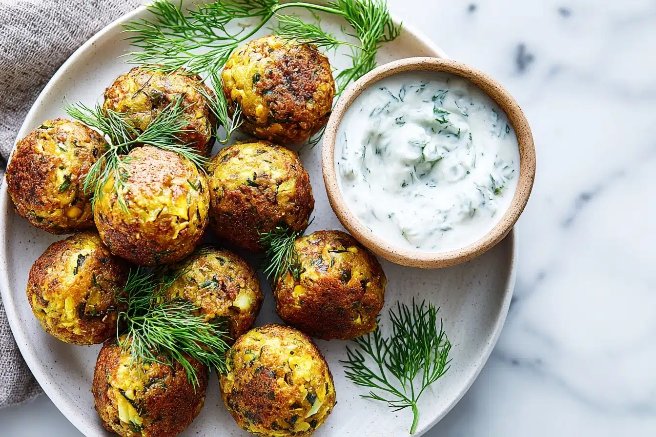 Dill Pickle Tofu Bites (Crispy, Tangy & Vegan) Recipe - Recipe Image