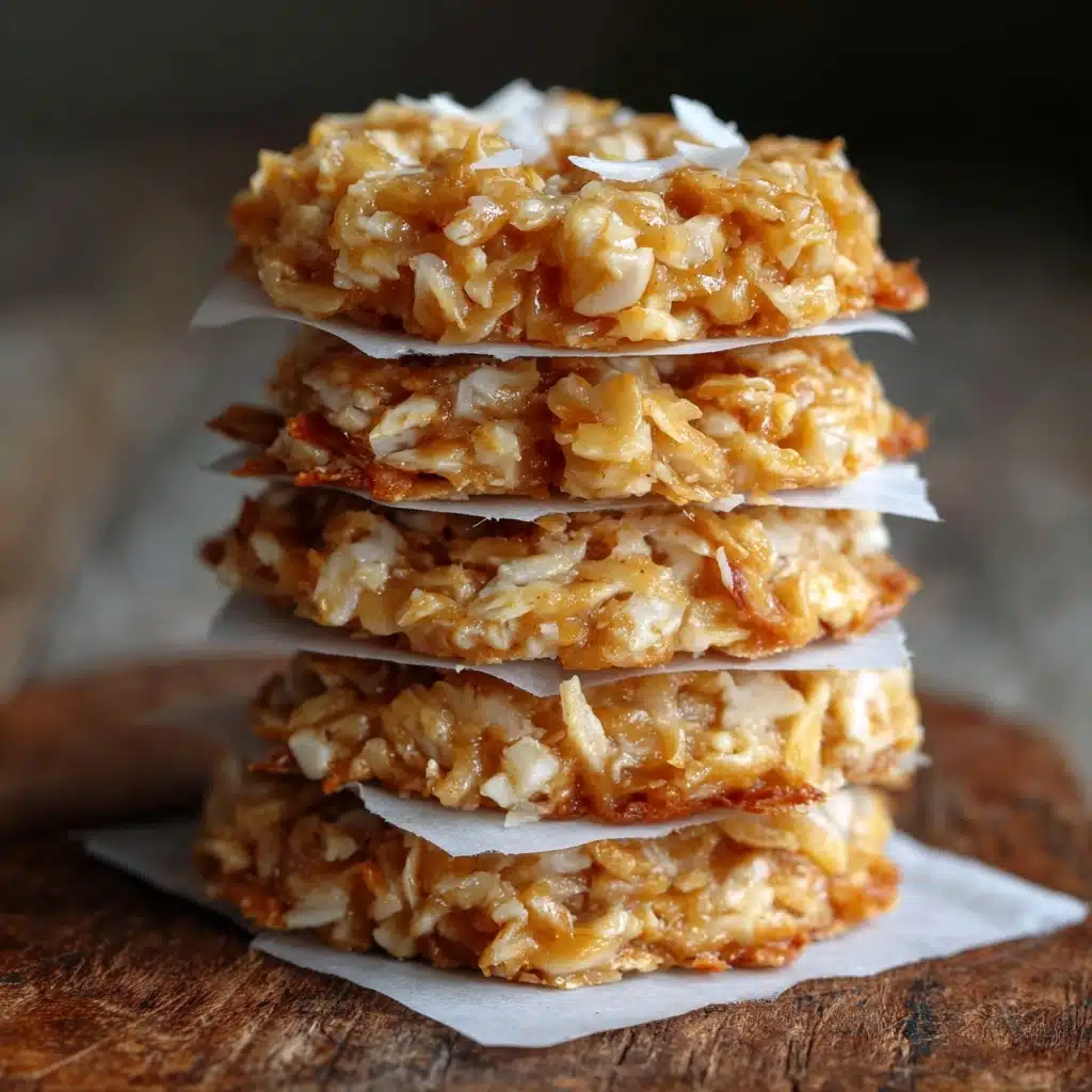 No-Bake Coconut Cookies Recipe - Recipe Image