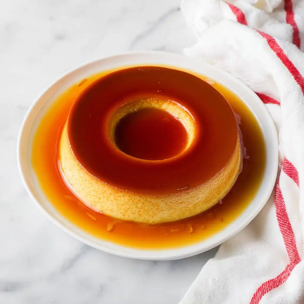 Brazilian Flan Recipe - Recipe Image