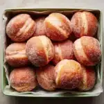 Cardamom Rhubarb Donuts Recipe
