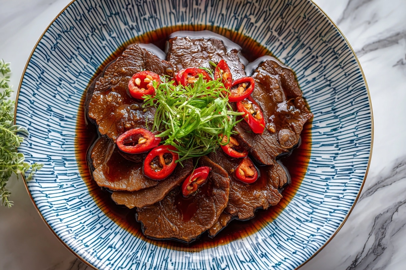 Chinese Master Stock “Lo Sui” Braised Beef Shanks Recipe - Recipe Image