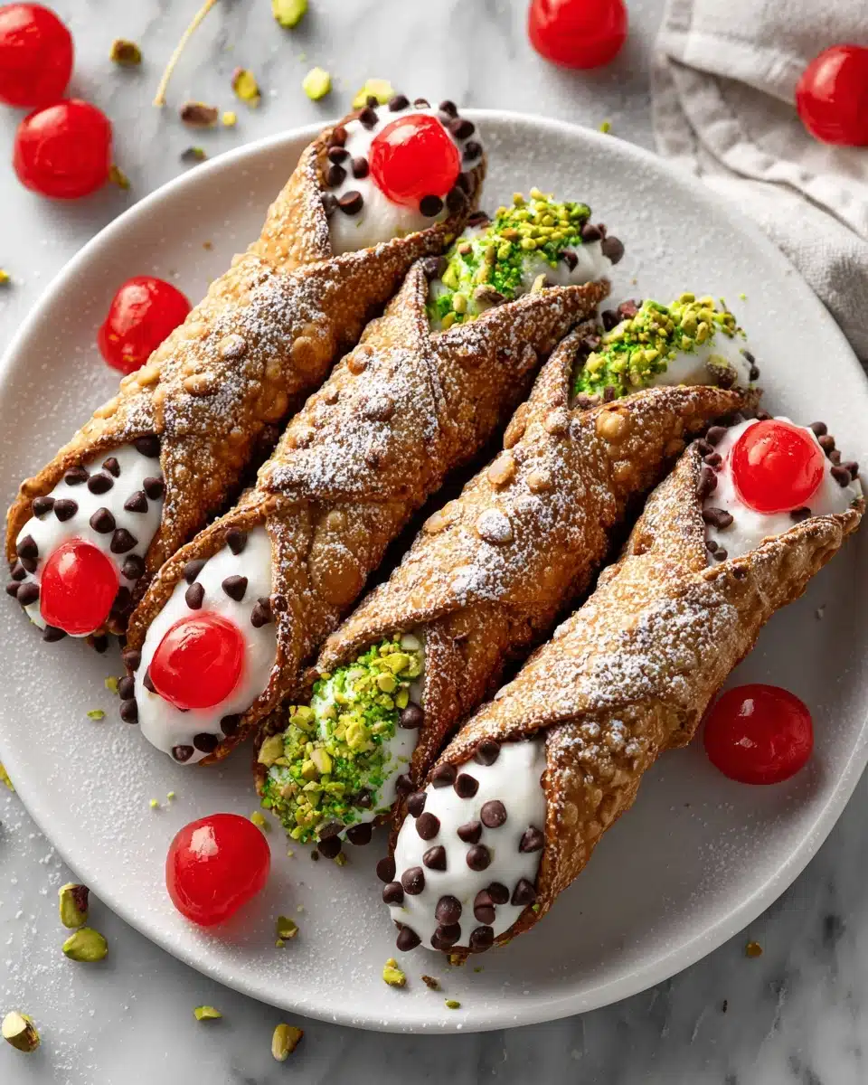 Authentic Sicilian Cannoli Recipe - Recipe Image