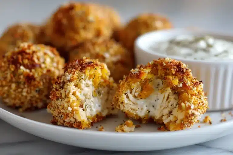 Dill Pickle Tofu Bites (Crispy, Tangy & Vegan) Recipe