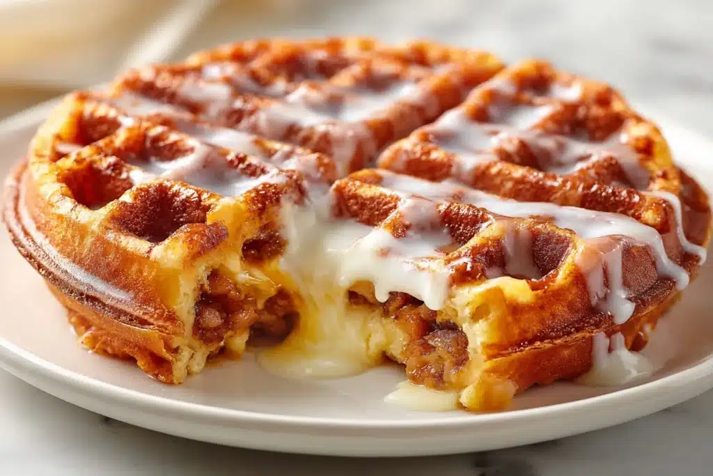 Apple Fritter Waffle Donuts Recipe