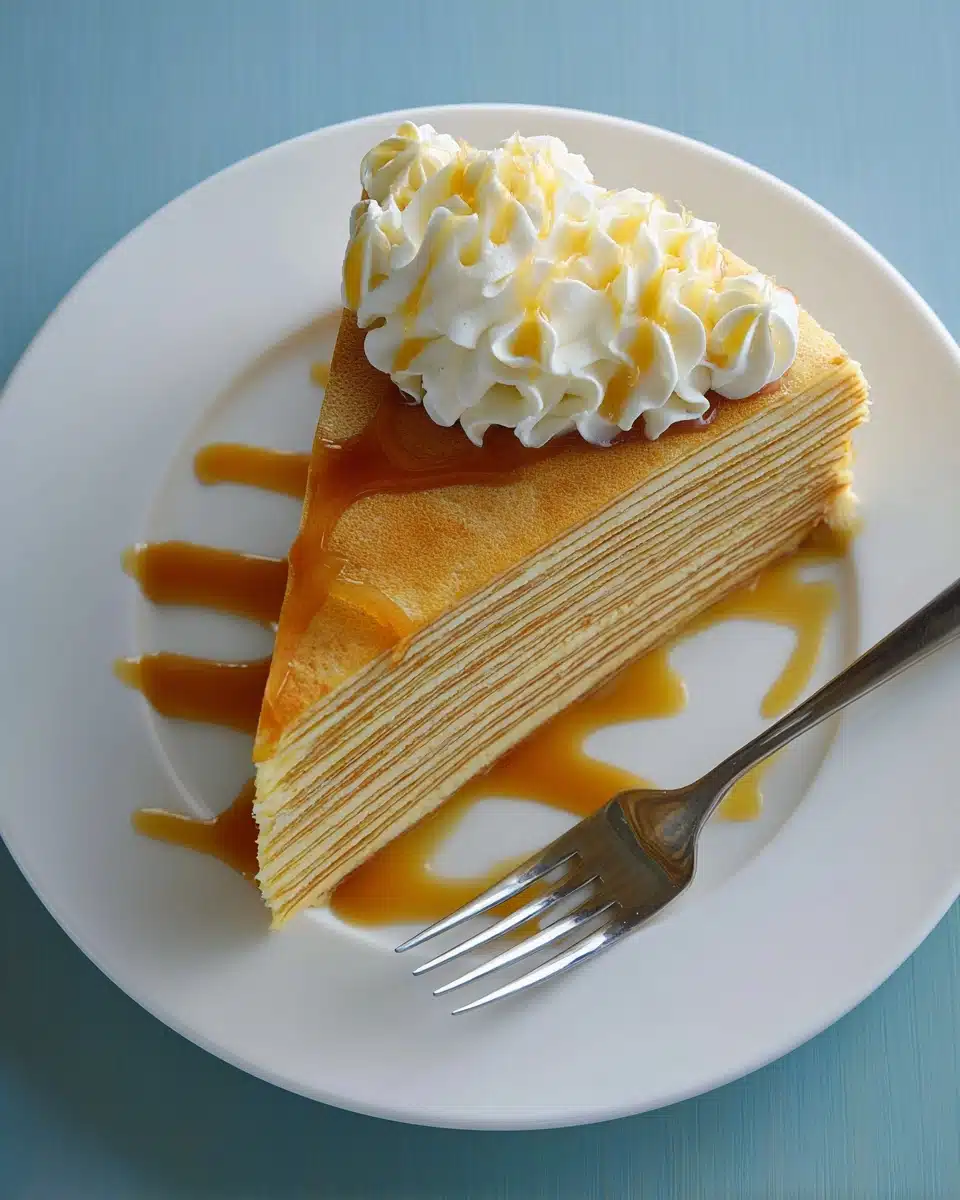 Dulce de Leche Crepe Cake Recipe