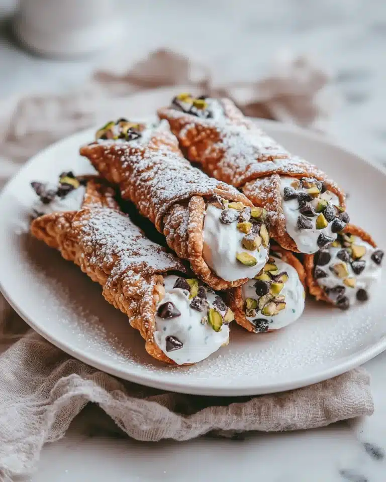 Authentic Sicilian Cannoli Recipe