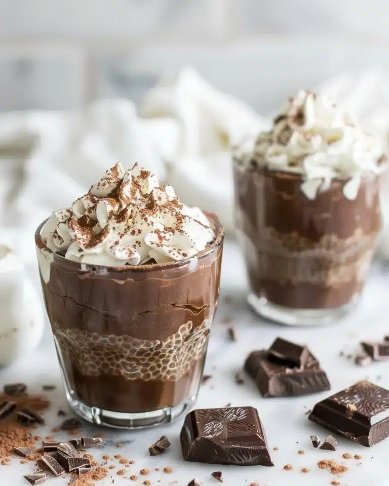 High Protein Chocolate Chia Pudding Recipe