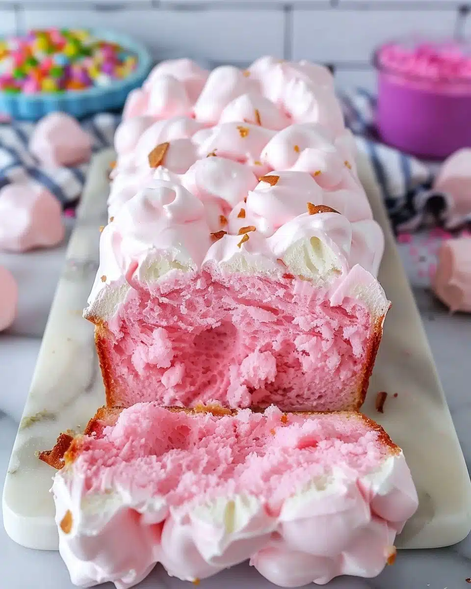Pink Cloud Bread Recipe - Recipe Image