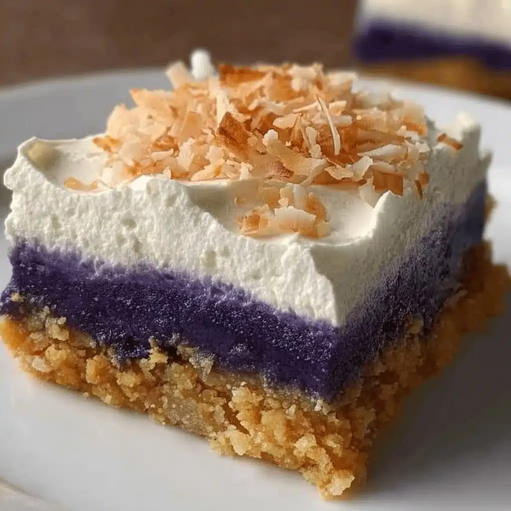 Ube Crunch Cake Recipe