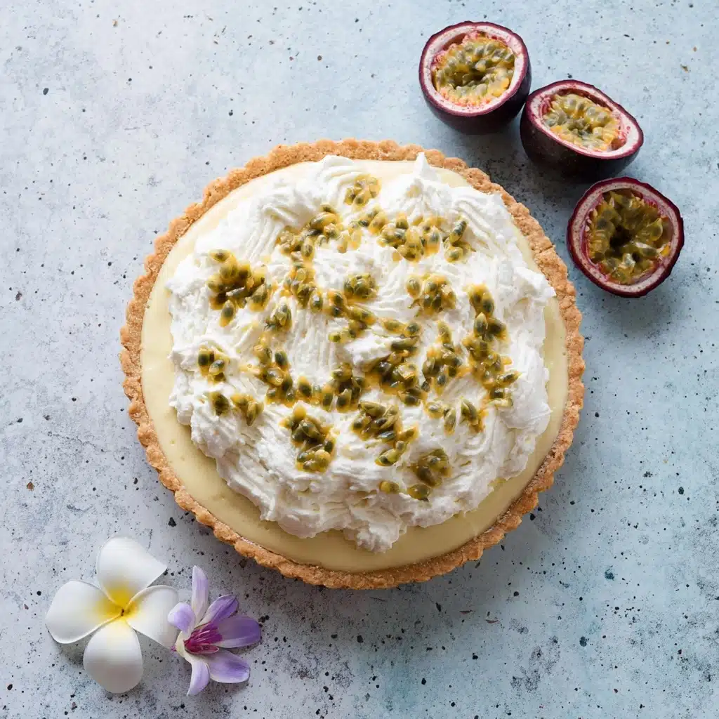 Hawaiian Passion Fruit Chiffon Pie (Lilikoi Chiffon Pie) Recipe