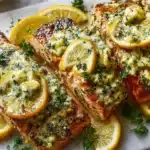 Cedar-Planked Lemon Herb Pink Salmon Recipe