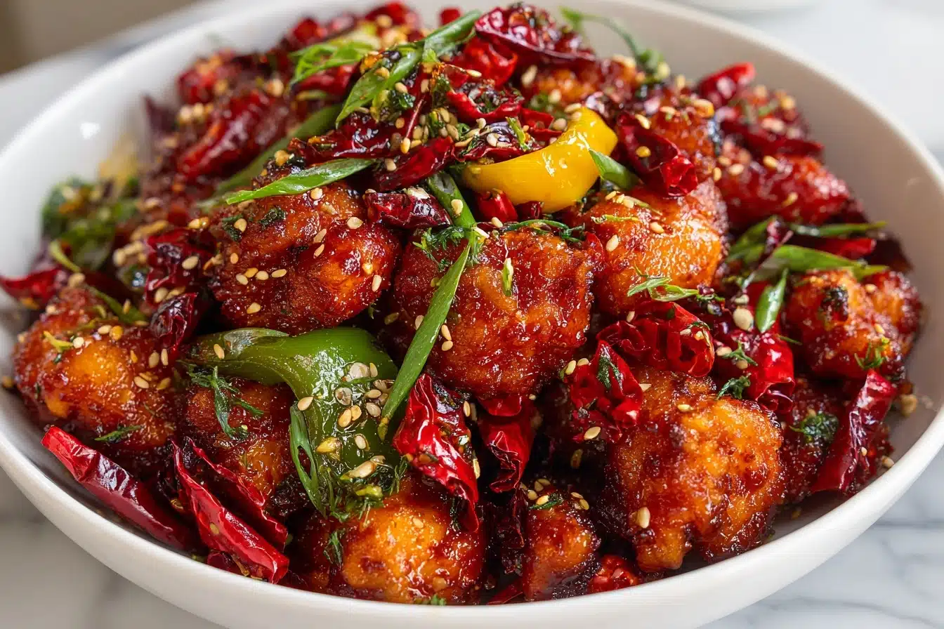 Laziji – Szechuan Spicy Fried Chicken Recipe - Recipe Image