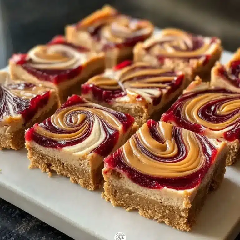Peanut Butter & Jelly Cookie Bars Recipe