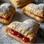 Heart-Shaped Strawberry Hand Pies Recipe