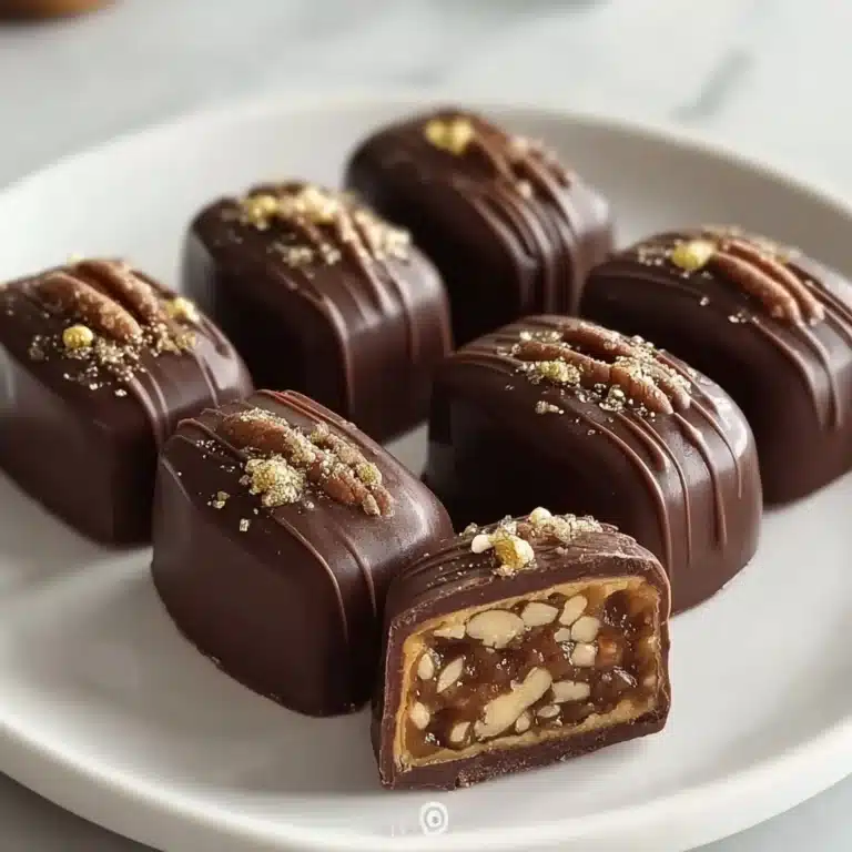 Chocolate Dipped Financier Bars Recipe