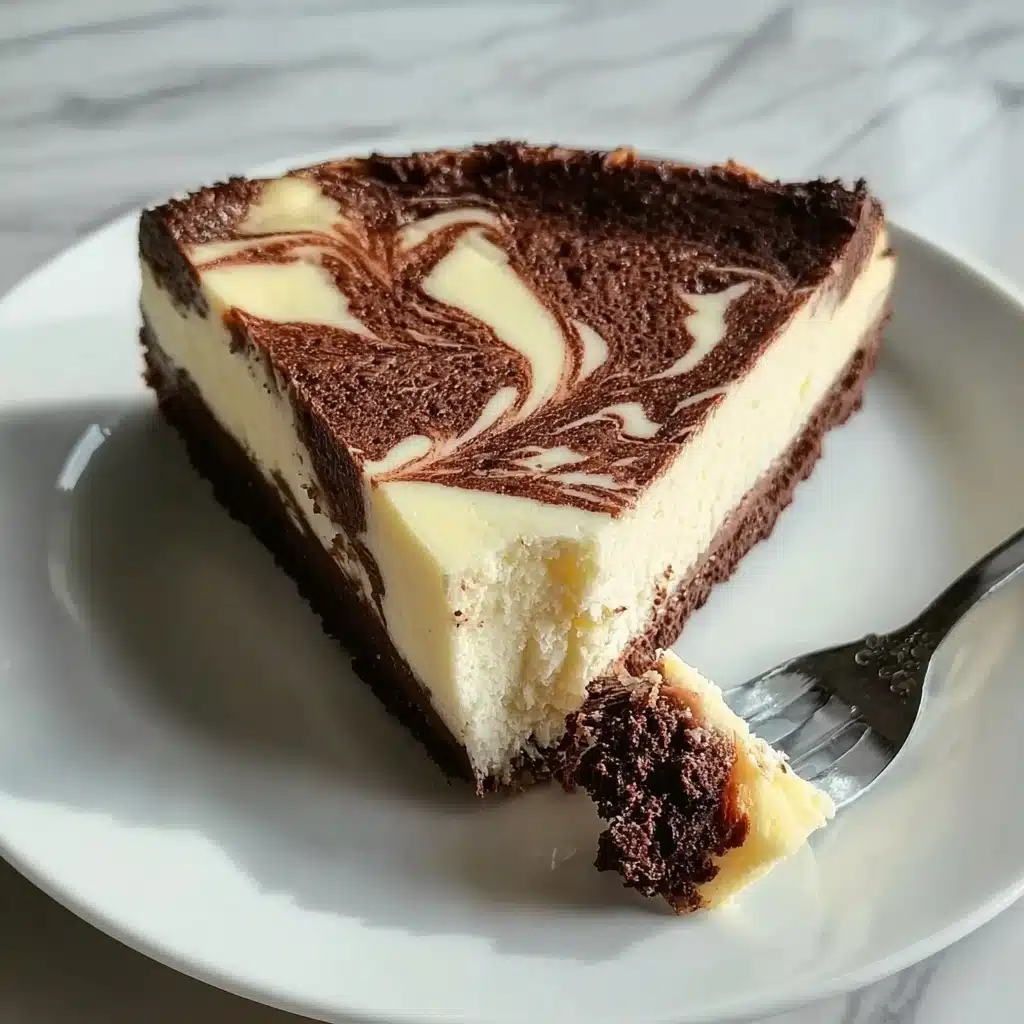 Chocolate Crust Baked Cheesecake Recipe