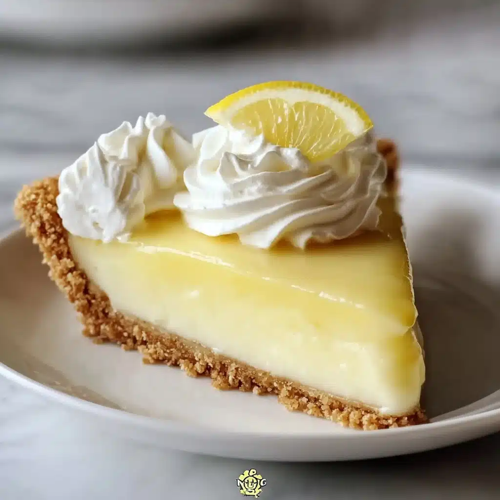 Cream Cheese Lemonade Pie (No-Bake & Ultra Creamy) Recipe - Recipe Image