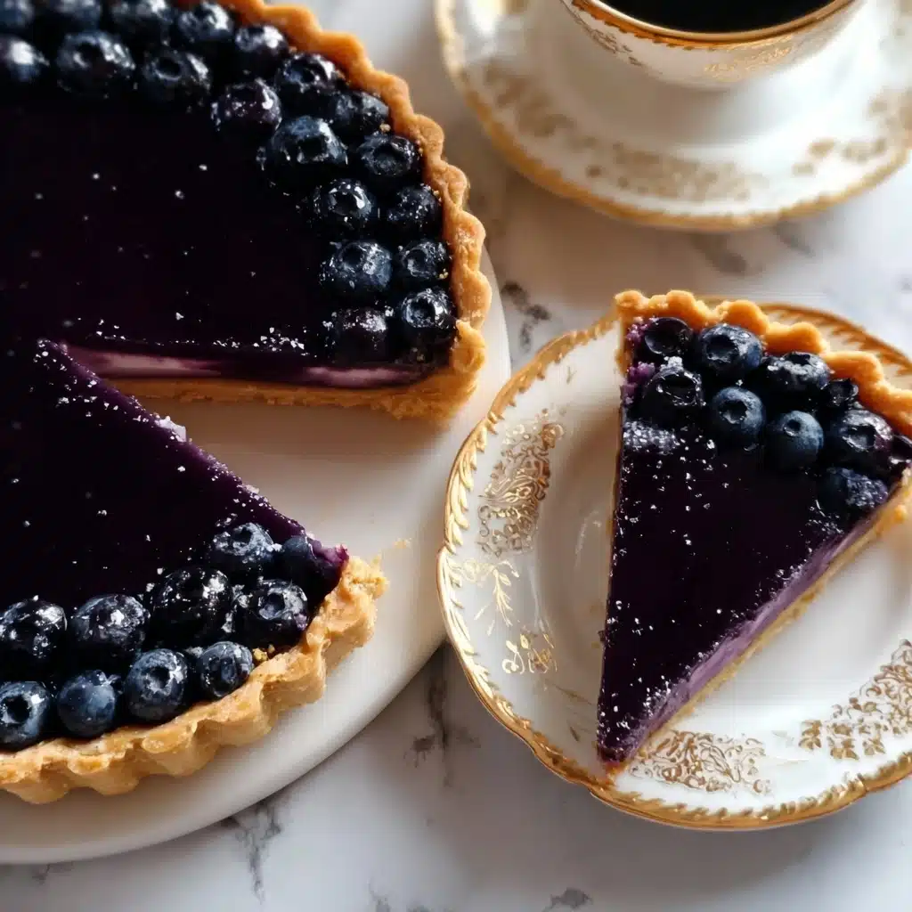 Blueberry Ganache Tart Recipe