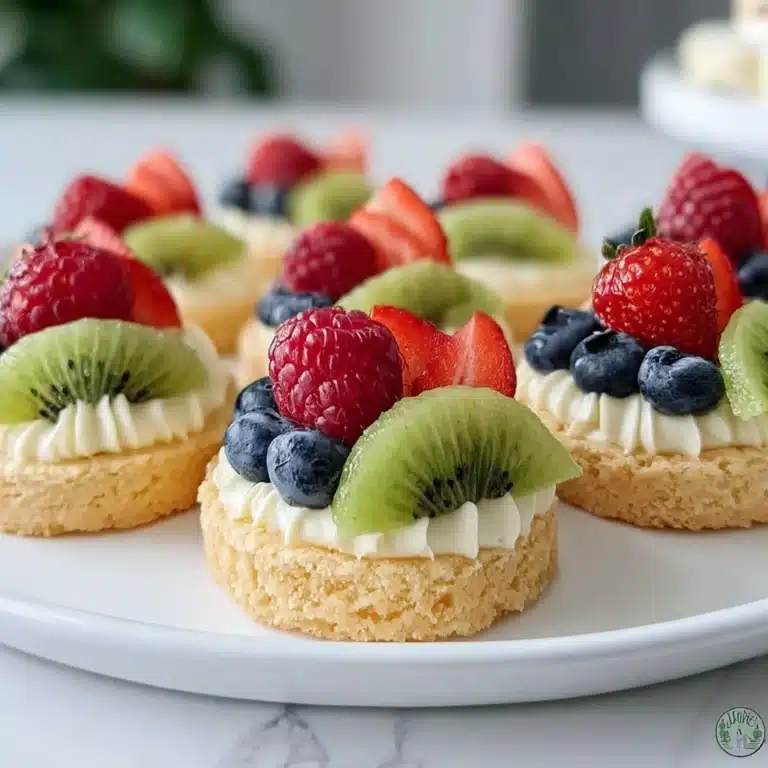 Mini Fruit Pizza Cookies Recipe
