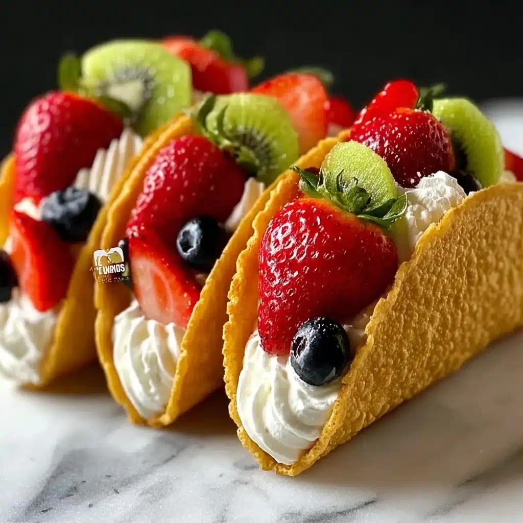 Fruity Vintage Cheesecake Tacos Recipe