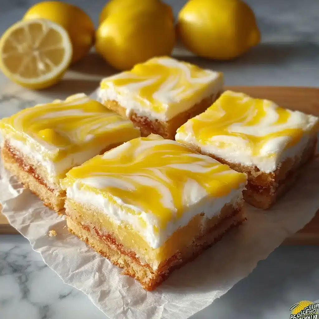 Lemon Curd Cake Bars Recipe