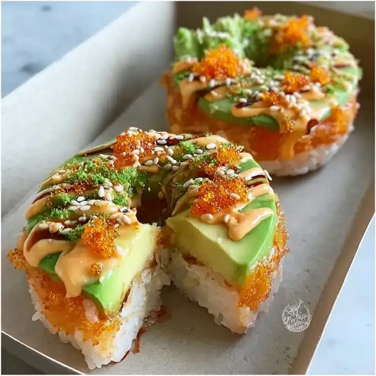 American Sushi Donuts Recipe