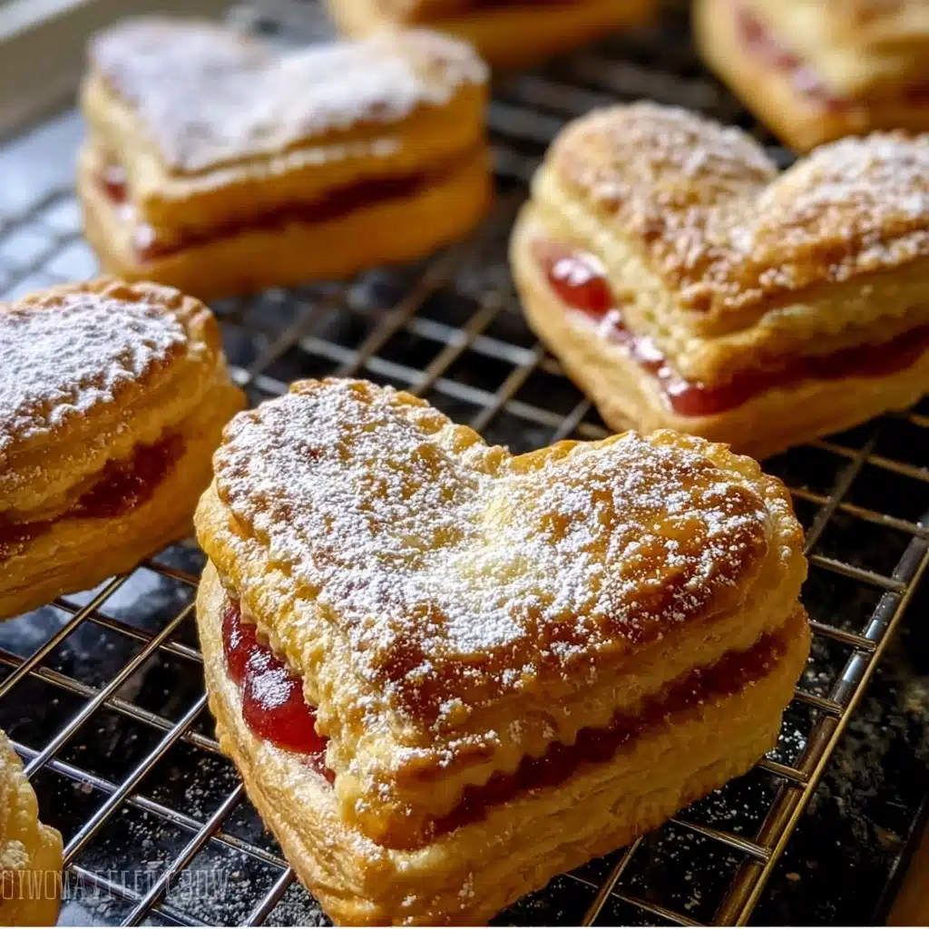 Heart-Shaped Strawberry Hand Pies Recipe - Recipe Image