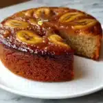 Caramelized Upside-Down Banana Cake Recipe